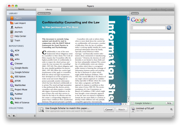 Research Software For Mac